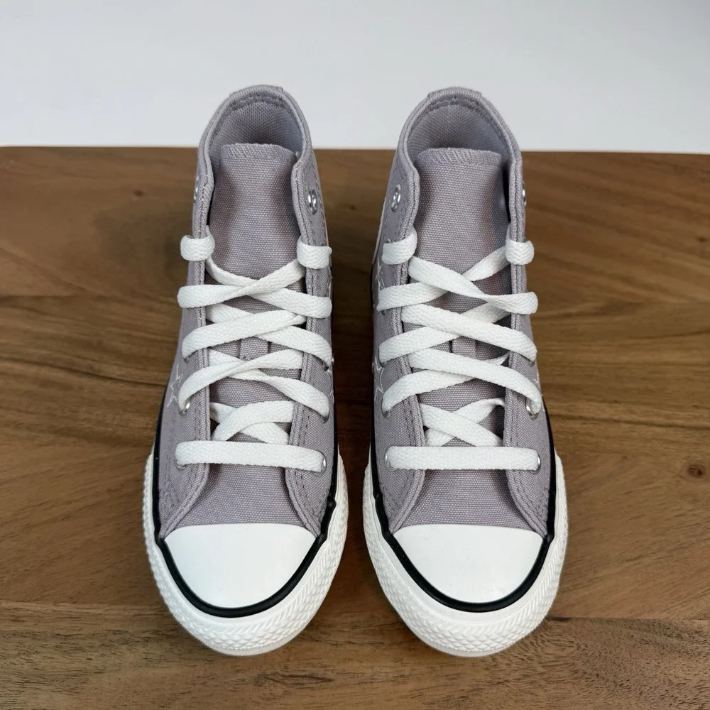 New Little‎ Kids Converse Chuck Taylor All Star High 'Starry' Sneaker Sz 11 C